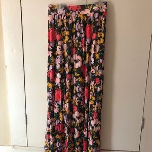 FINAL SALE Cherokee floral maxi skirt